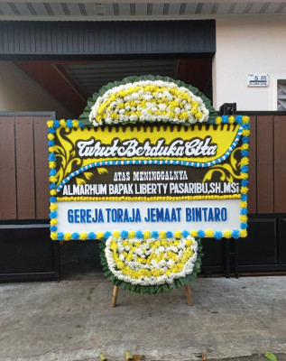 Papan Bunga Duka di Sumelap